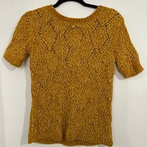 Loft short sleeve sweater top